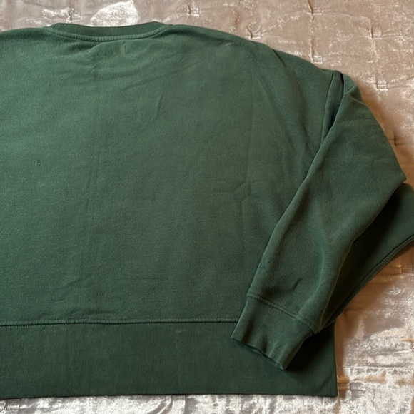 Wat the Brand oversized pine green crewneck size M. Overdyed look see pics - Picture 9 of 10